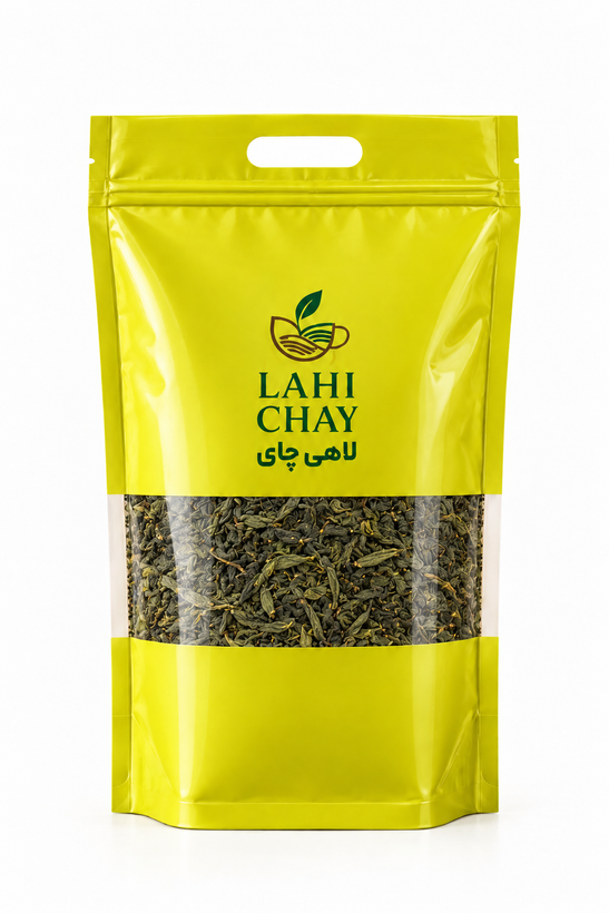 چای سبزیک کیلویی ایرانی لاهی چای